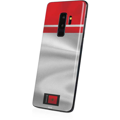 Morocco Soccer Flag Galaxy S9 Plus Skin